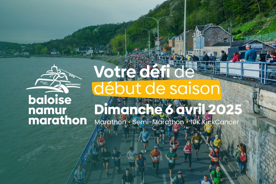 Inscription Baloise Namur Marathon 2025 Namur Capitale de la Wallonie Namur Belgique